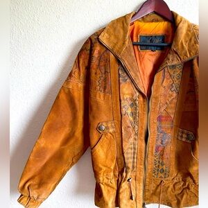 Vintage leather jacket